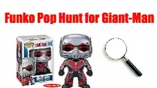 GIANT-MAN Funko Pop Hunt at GameStop and Barnes and Noble!