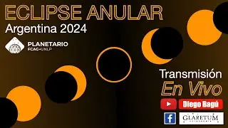 ECLIPSE ANULAR de Sol Argentina 2024 | Transmisión En VIVO