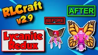 RLCraft 2.9 How To Install Lycanites Redux Texture Pack 🐉