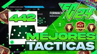 MEJORES TACTICAS 442 EA FC 24 OLD GEN