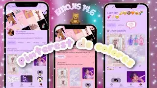 Pinterest de colores estilo iPhone + Nuevos Emojis iOs 14.6 en Android Junio 2021