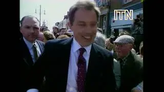 LAST day of the 1997 election campaign - THROWBACK