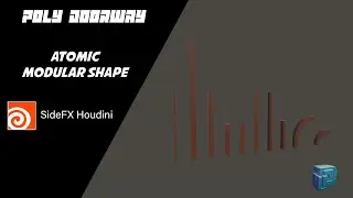 Atomic Modular Shape - Sidefx Houdini