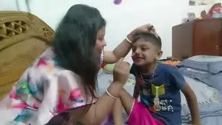 #নন্দলাল কে মেয়ে সাজিয়ে দিলাম #Nandalal Ke Mey sajiye Dilam 🤣