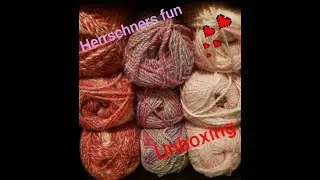 Yarn unboxing/Herrschners/Yarn love