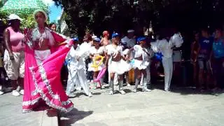 Comparsa infantil en la Habana Vieja. 2010. 1 parte