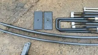 Комплект усиления задних рессор Hyundai HD78. Для тяжелых кузовов.