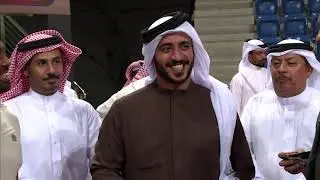خالد بن حمد يطلع على جاهزية صالة مدينة خليفة قبل انطلاق الحدث 7-11-2018