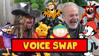 Jim Cummings & Jess Harnell swap character voices