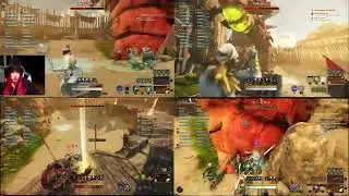 Sandworm Every PoV | Healer Tank Lights DPS | Barri | New World