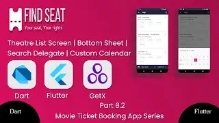 Flutter Tutorial: Movie Booking App | List Theatre | Animation | Flutter | Speed Code |Part 8.2