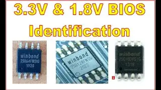 How to identify BIOS Chip 3.3V & 1.8V || कैसे पता करे 3.3V या 1.8V की BIOS chip है || BIOS Chip