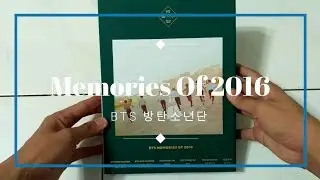 Unboxing of BTS 방탄소년단 Memories Of 2016