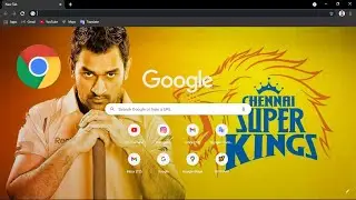 How To Change Google Chrome Theme|Change Chrome Background Theme 2021||#techno blacky
