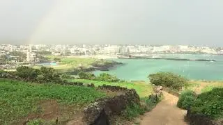 20 Second Korea: Aqua Colored Waters of Hamdeok Beach