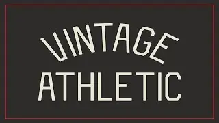 Vintage Athletic   Block Typeface Font Free Download