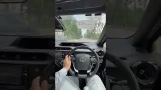 Toyota Aqua Gazoo Racing (GR) speed check 0-107km/hr #youtube #viral #video #shorts #hybrid #toyota