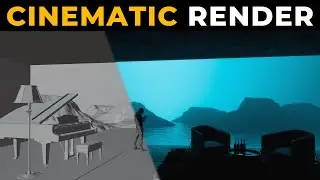 Cinematic Scene in Blender | Time-lapse