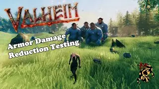 VALHEIM - HOW EFFECTIVE IS ARMOR DMG REDUCTION?!? THE TEST [1/2]