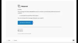 Material Security - Email Data Protection for Microsoft 365