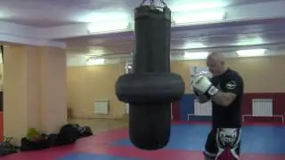 Апперкотник для боксёрского мешка от BUDOSHIN. Прототип.