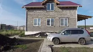 Дом из шлакоблоков, который построили 2 года назад. 2 зимы без утепления. Отзыв заказчика