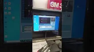 Машина на измерительном стенде Eclips