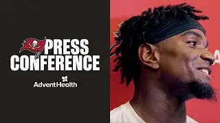 Kameron Johnson’s Message To Fans: ‘Stay Tuned’ | Press Conference | Tampa Bay Buccaneers