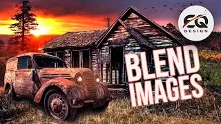 How To Put MULTIPLE IMAGES Into One Picture-BLENDING photos in Photoshop