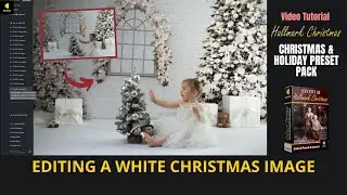 Evoto Hallmark Presets Tutorial - Editing a White image and batching over the gallery