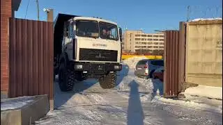 Самосвал на шасси МАЗ 6317F9 (Евро-5)