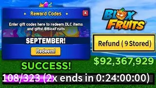 *NEW CODES* ALL NEW WORKING CODES IN BLOX FRUITS 2024! BLOX FRUITS CODES