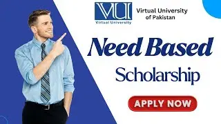 how to apply for need based scholarship | vu need based scholarship 2025