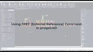 114 - Progecad Using XREF (External Reference) Command