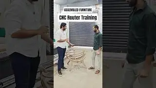 CNC Router Programming for Assembled Furniture | Artcam Training with 4 Axis CNC Router - RVM CAD