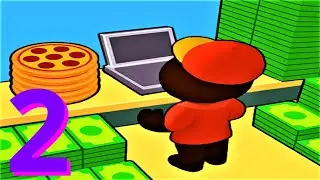 🤑 Idle Pizza Shop: Pizza Games 🍕 GAMEPLAY Part 2 MAXED Out 1st Shop (Android, iOS)