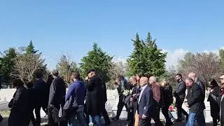 Κηδεία Ηλία Λογοθέτη: Συνοδεία της Φιλαρμονικής Εταιρίας Λευκάδας
