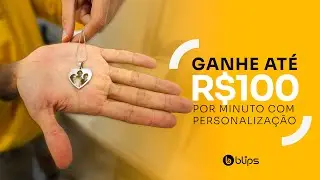 GANHE 100 REAIS POR MINUTO COM PERSONALIZAÇÃO