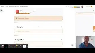 Adding and Removing Sections in Moodle