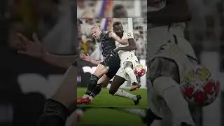 Rudiger vs haaland #manchestercity #realmadrid #shorts