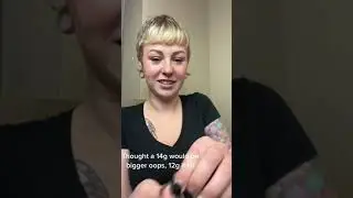 septum stretch girl 