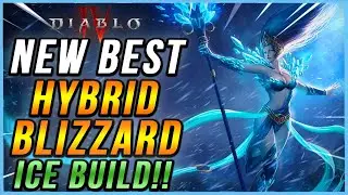 Diablo 4 BLIZZARD HYBRID ICE SHARDS SORCERESS ENDGAME BUILD GUIDE!
