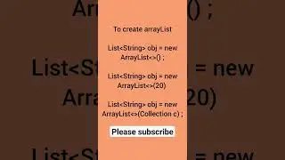 ArrayList In Java | How To Create Array List | Tech IQ Lab 