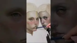 Холст с зайками 1