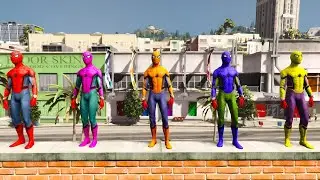 GTA 5 Epic Water Ragdolls | Spider-Man Jumps/Fails ep.65