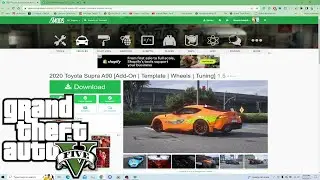 How to Install 2020 Toyota Supra A90 1.5 GTA MODS