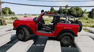 Cars Suspension Test #12 - BeamNG drive