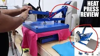Heat Press REVIEW - TransPro Select Semi Auto 15X15