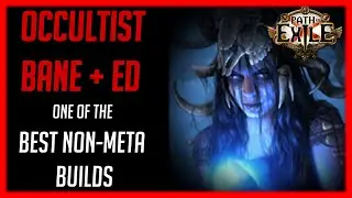 PoE 3.14 My Favorite End Game BUILD - Occultist Bane ED - T16 Map Gameplay + PoB