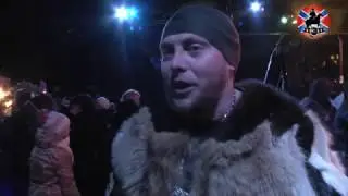 НКН. Новогодние ёлки Ночных Волков. Донбасс 2016.